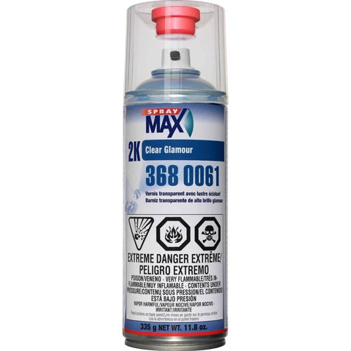 Spray Max 2K Glamour Clear Coat Aerosol 3680061