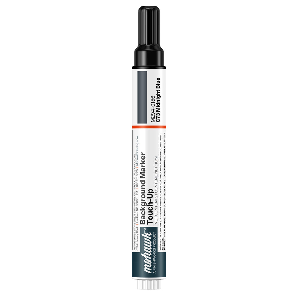 Mohawk C73 Midnight Blue background marker touch-up pen for wood finish repair