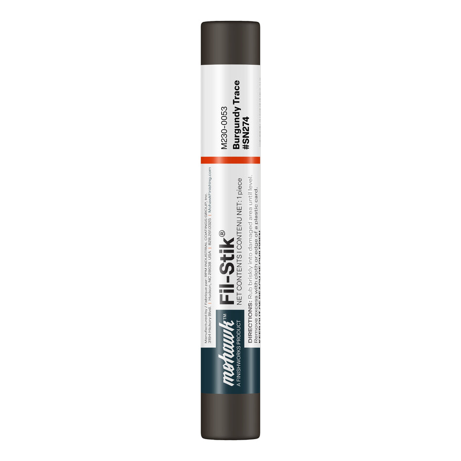 Mohawk Burgundy Trace SN274 Fil-Stik wax putty stick for wood repair
