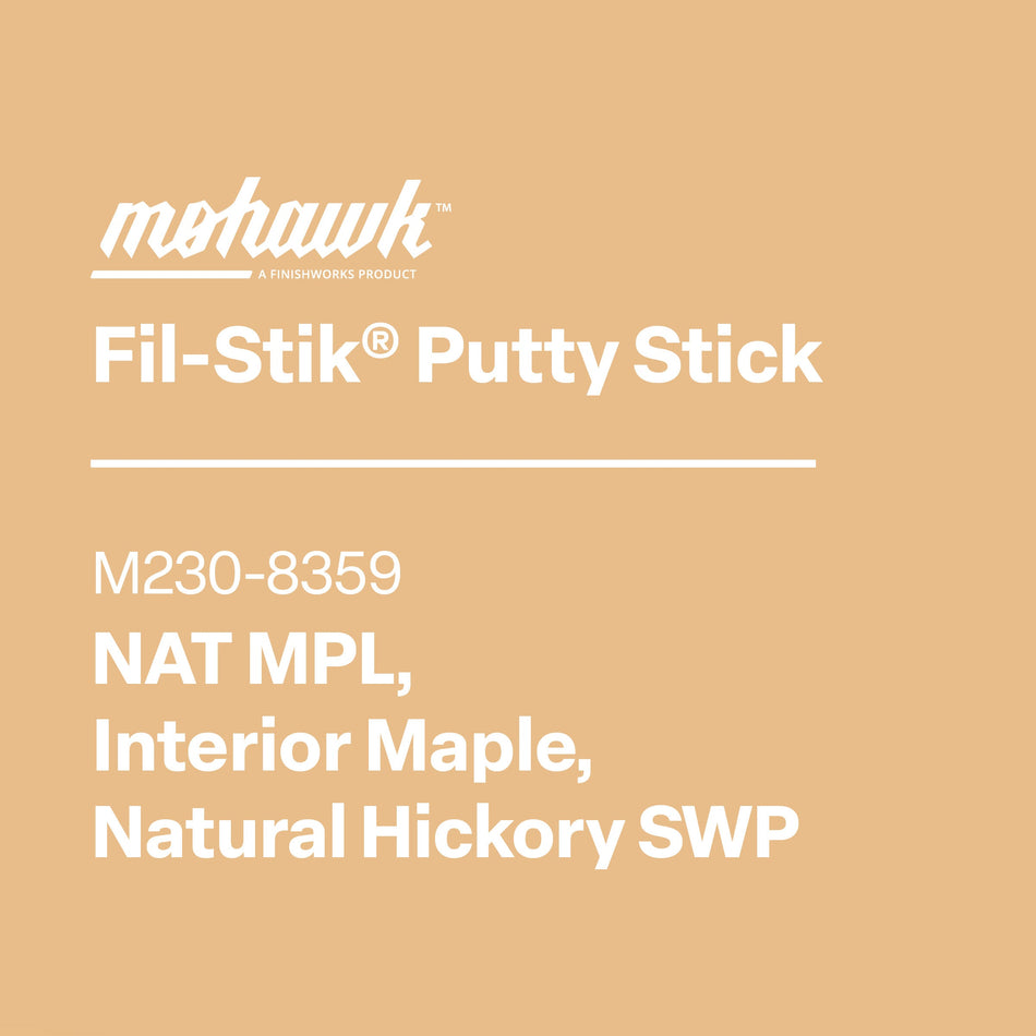 Mohawk Fil-Stik Interior Maple, Natural Hickory Swp
