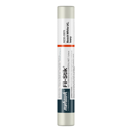 Mohawk Beech White UC Ivory Fil-Stik wax putty stick for wood repair
