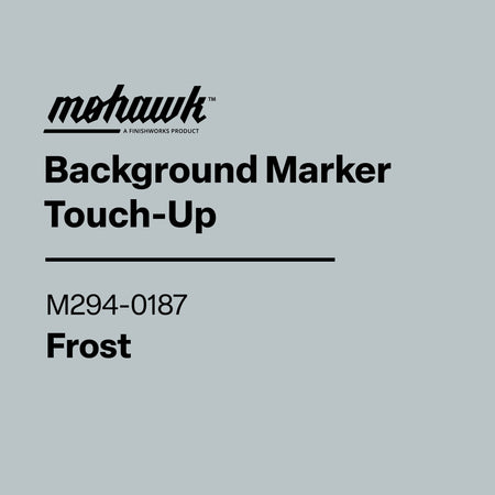 Mohawk Background Marker Touch-Up label for White II color on a white background