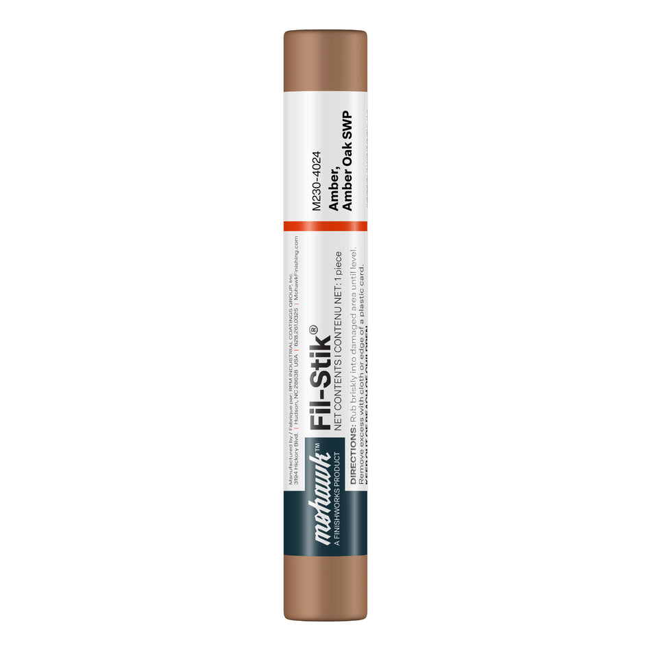 Mohawk M230-4024 Amber Oak furniture scratch and nick touch-up stick