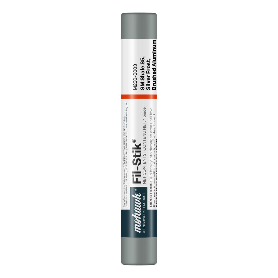 Mohawk Fil-Stik Sm Shale S5, Silver Frost, Brushed Alum L474
