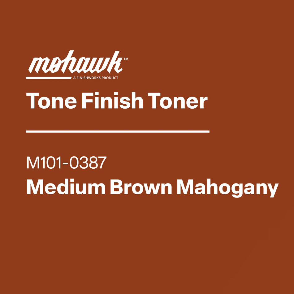 Mohawk Tone Finish Toner Medium Brown Mahogany