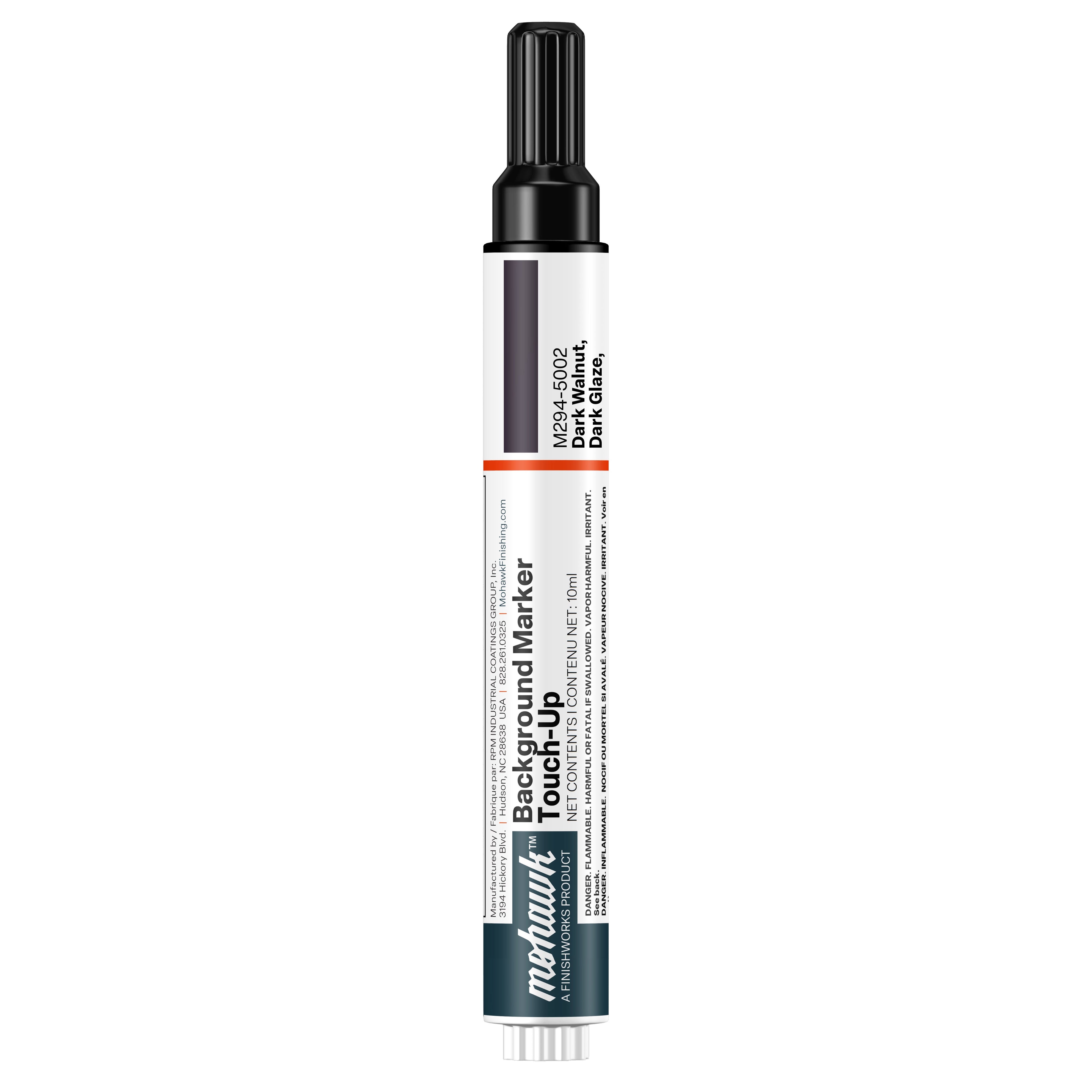 Mohawk Dark Walnut Dark Glaze Lodge background marker touch-up pen for wood finish repair