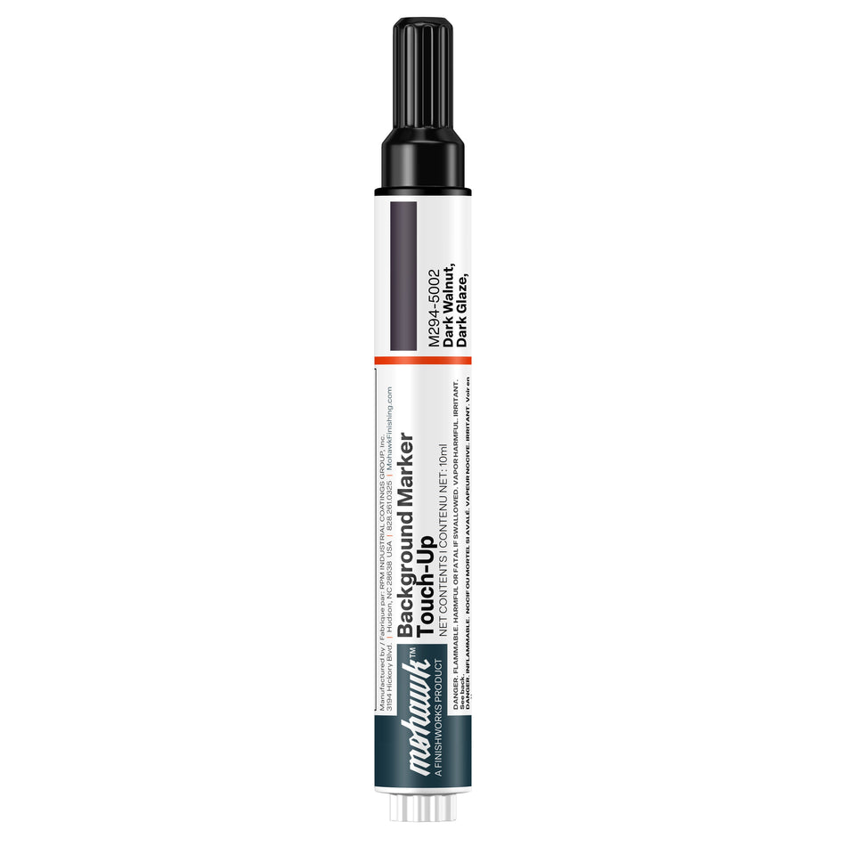 Mohawk Dark Walnut Dark Glaze Lodge background marker touch-up pen for wood finish repair