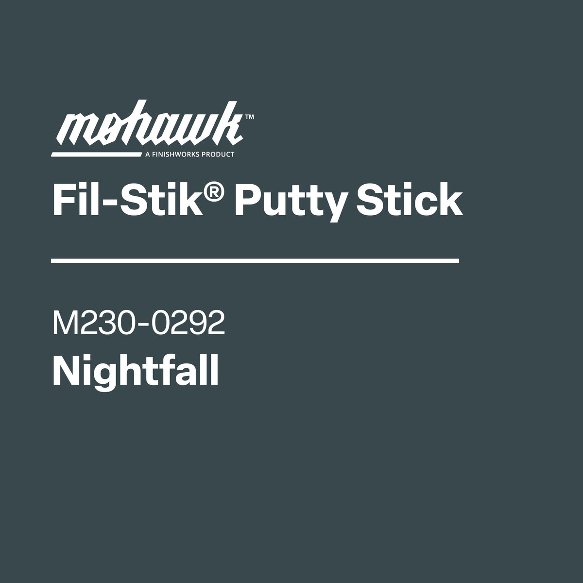 Mohawk M230-0292 Nightfall furniture scratch and nick touch-up stick
