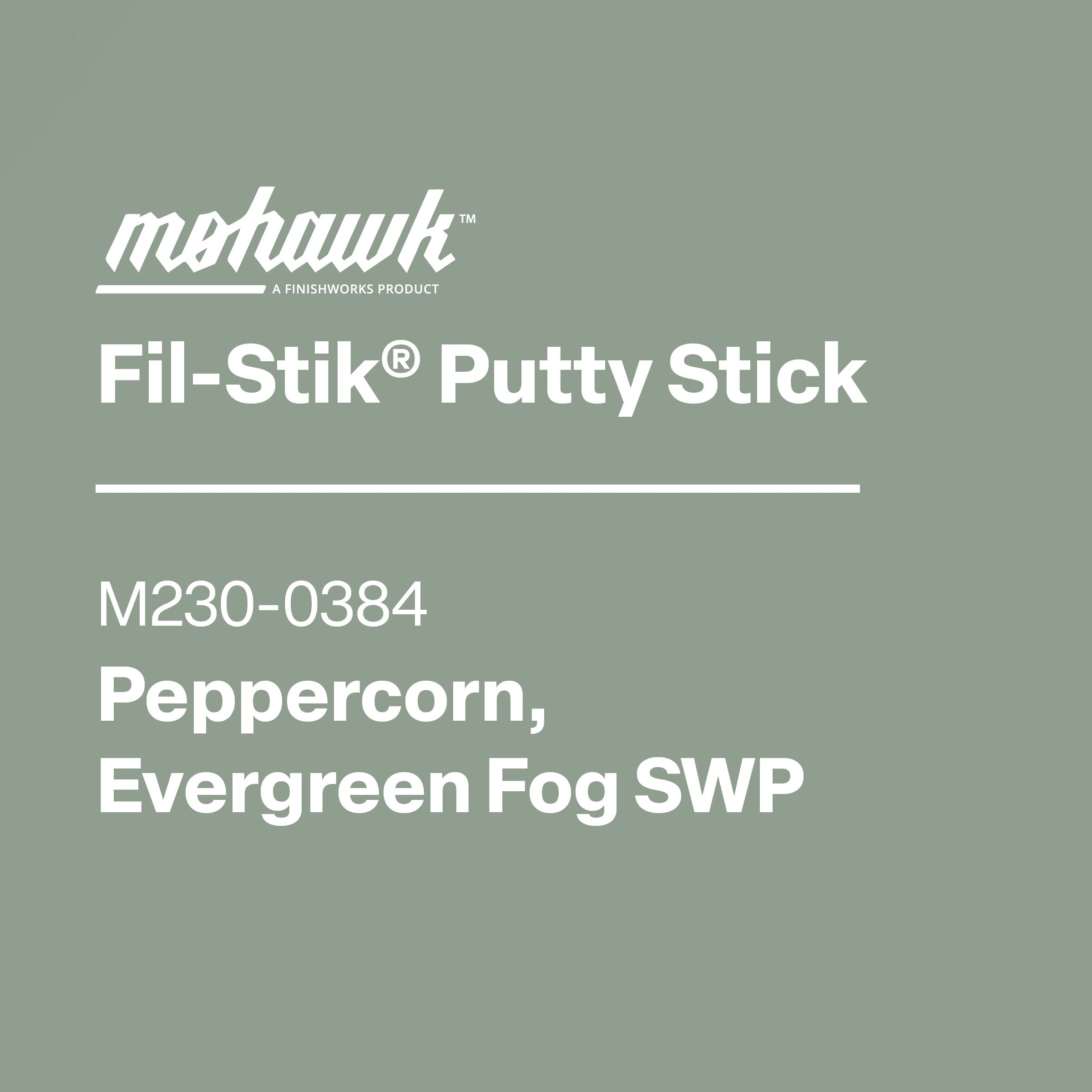 Mohawk M230-0384 Peppercorn furniture scratch and nick touch-up stick
