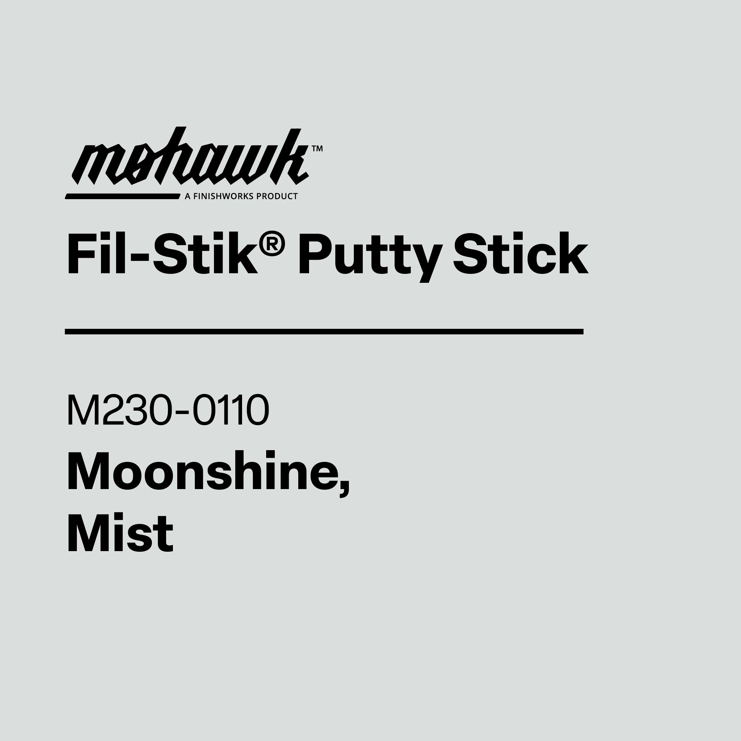 Mohawk M230-0110 Moonshine furniture scratch and nick touch-up stick