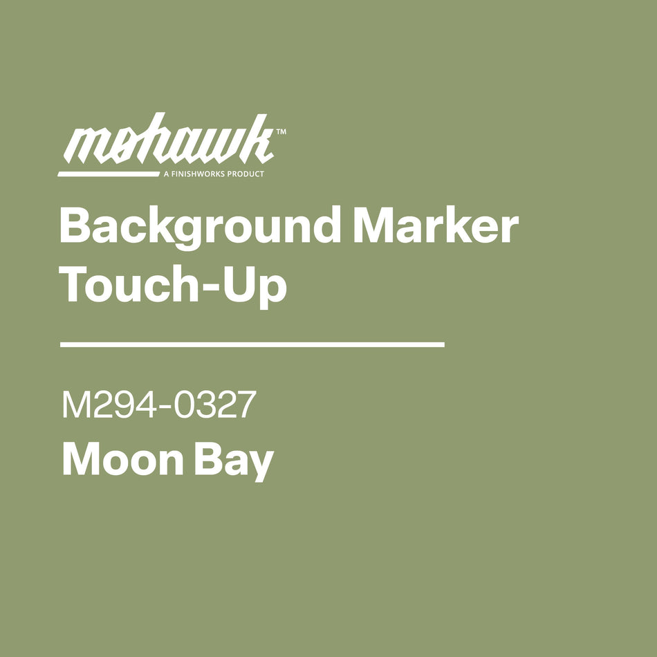 Mohawk Background Marker Touch-Up label on a green background