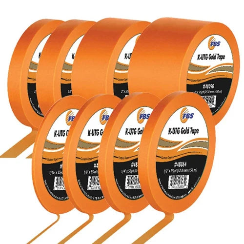 K-UTG Gold Ultra-Thin Fineline Masking Tape for Pinstriping