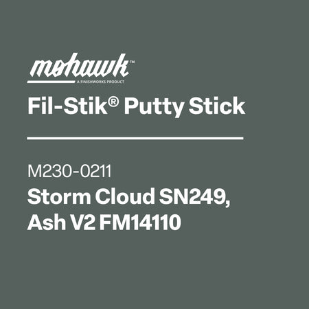 Mohawk M230-0211 Storm Cloud furniture scratch touch-up filler stick