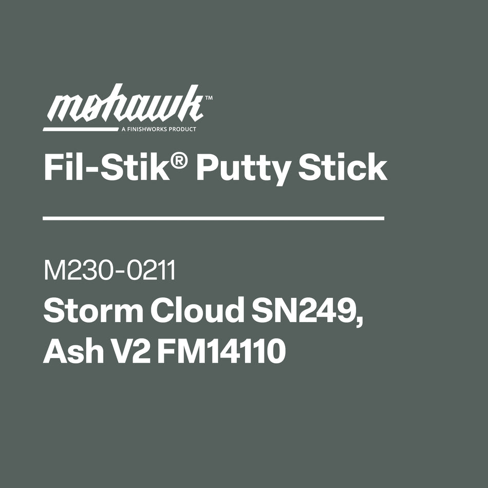 Mohawk M230-0211 Storm Cloud furniture scratch touch-up filler stick