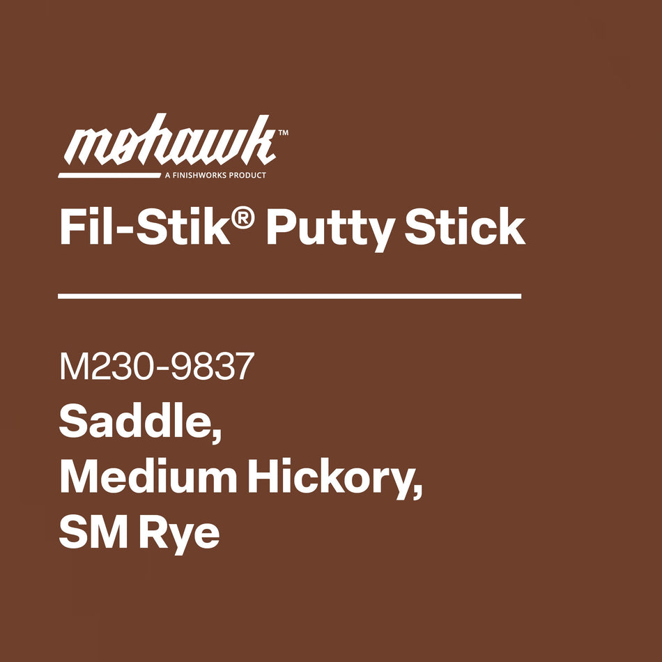 Mohawk Fil-Stik Medium Hickory, Sm Rye