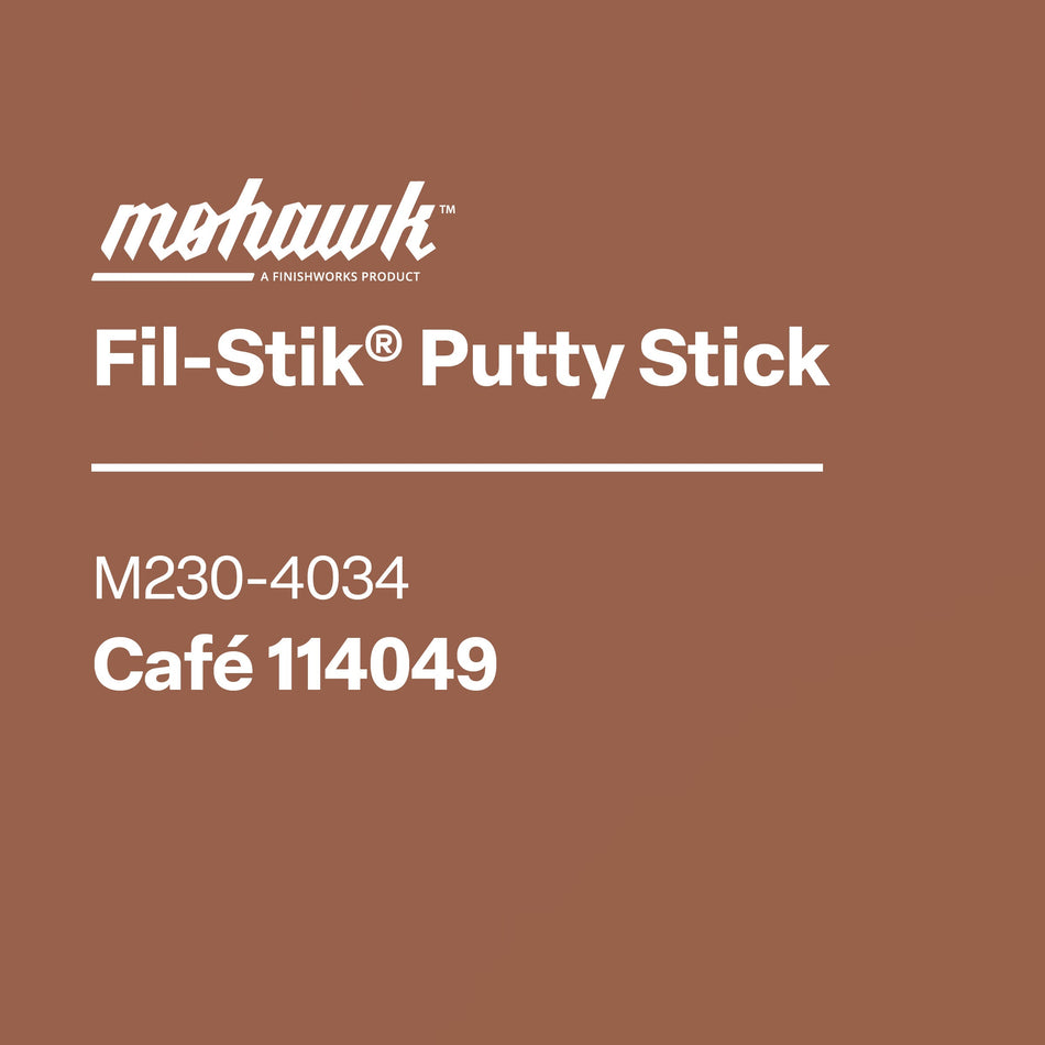 Mohawk Cafe 114049 Fil-Stik wax putty stick for wood repair
