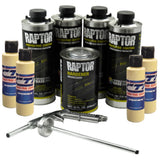 U-Pol Raptor Desert Tan Bedliner Kit with Spray Gun