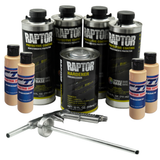 U-Pol Raptor Sahara Dunes Bedliner Kit with Spray Gun