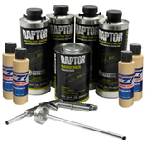 U-Pol Raptor Shoreline Beige Bedliner Kit with Spray Gun