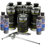 U-Pol Raptor Battleship Dark Gray #36118 Bedliner Kit with Spray Gun