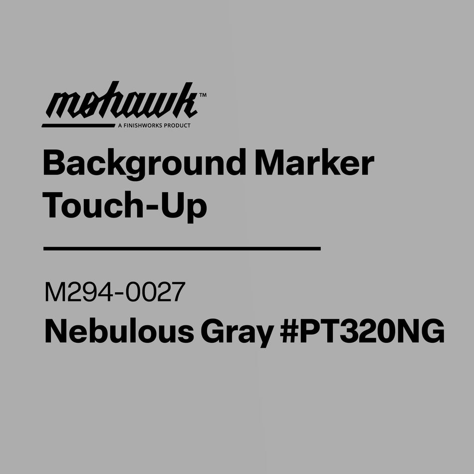 Mohawk Nebulous Gray background marker touch-up pen for wood finish repair
