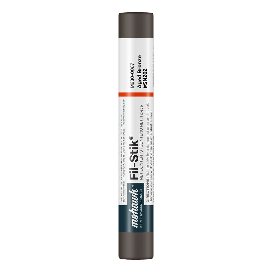 Mohawk Aged Bronze SN202 Fil-Stik wax putty stick for wood repair
