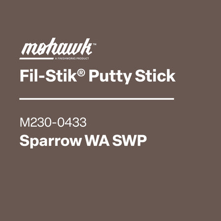 Mohawk Sparrow WA SWP Fil-Stik wax putty stick for wood repair
