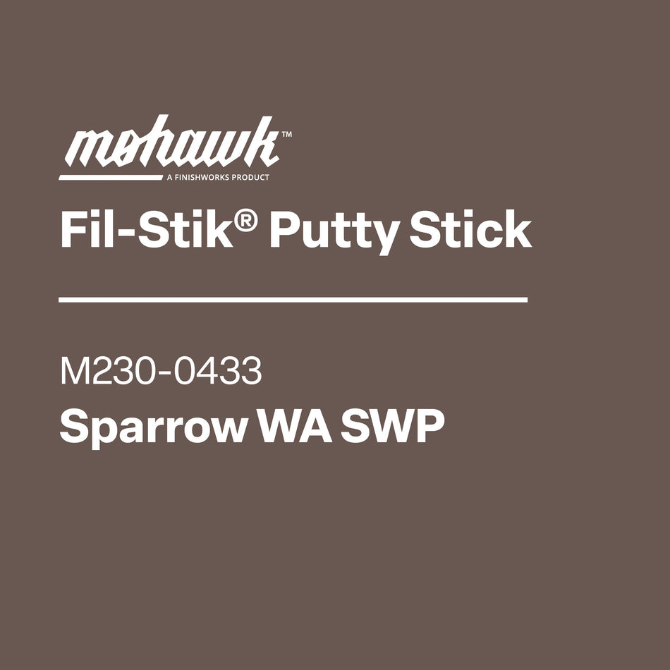 Mohawk Sparrow WA SWP Fil-Stik wax putty stick for wood repair
