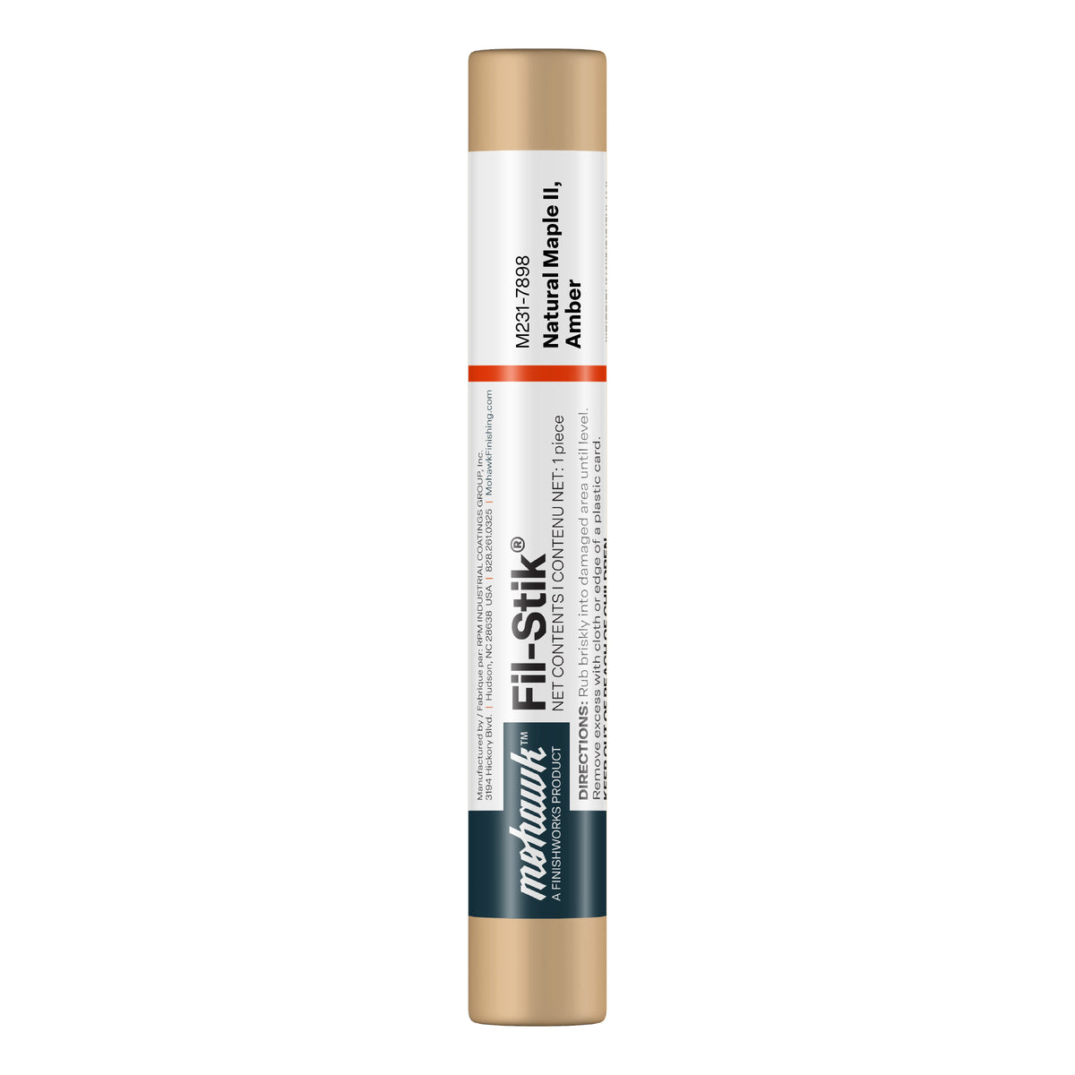 Mohawk Fil-Stik M231-7898 Natural Maple II Amber putty stick