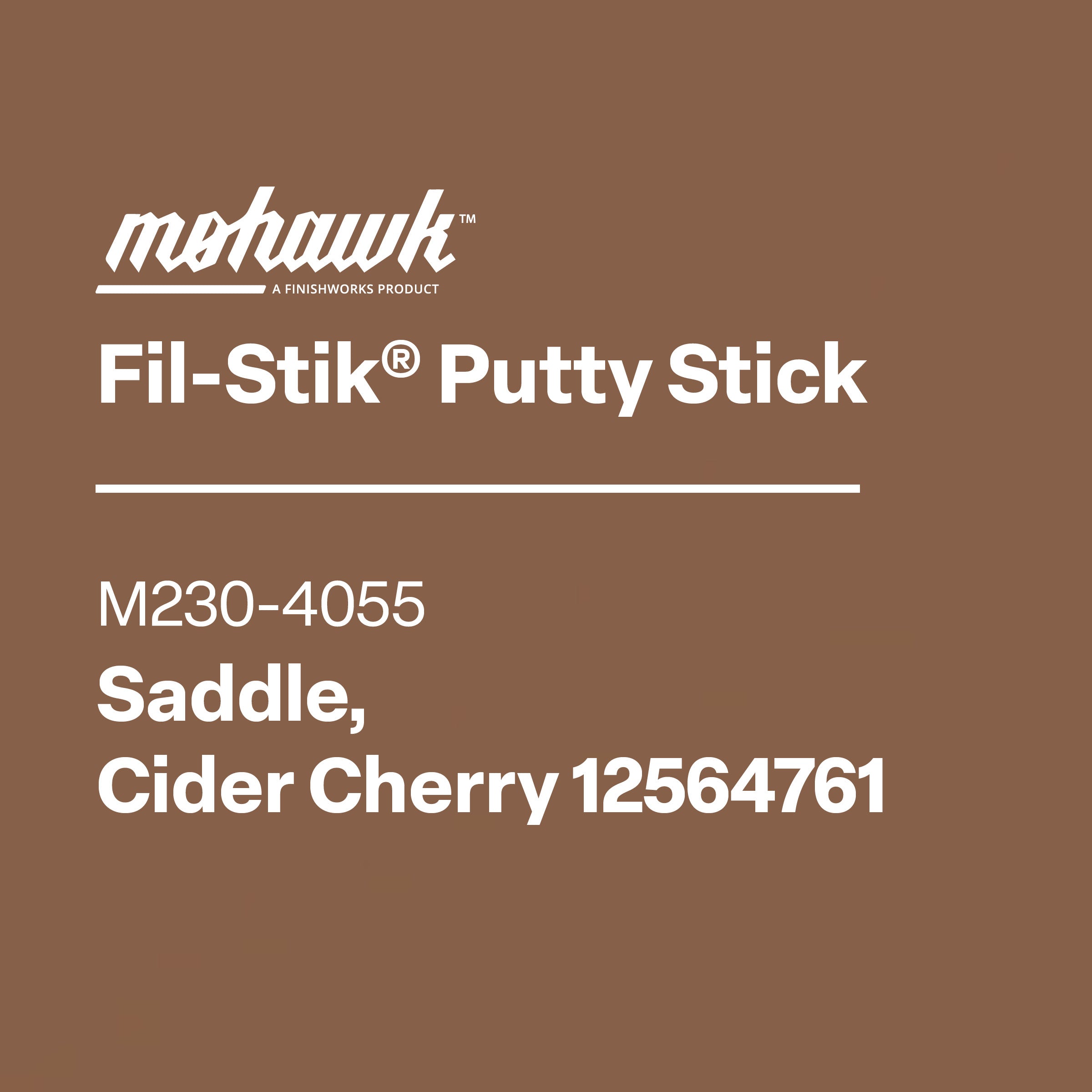 Mohawk M230-4055 Cider Cherry furniture scratch repair filler stick