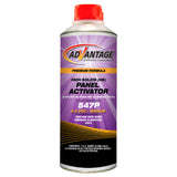 Advantage panel activator can on a white background
