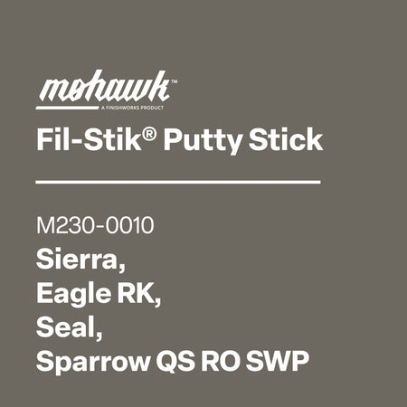 Mohawk Fil-Stik semi-hard wax wood repair touch-up stick M230-0010