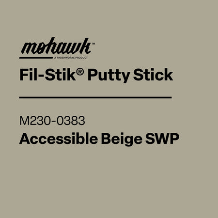 Mohawk M230-0383 Accessible Beige furniture scratch and nick touch-up stick