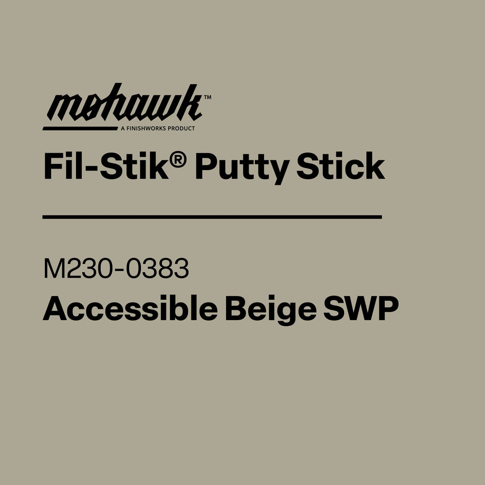 Mohawk M230-0383 Accessible Beige furniture scratch and nick touch-up stick