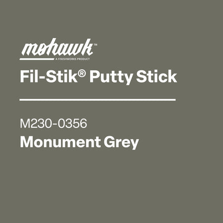 Mohawk M230-0356 Monument Grey furniture scratch and nick touch-up stick