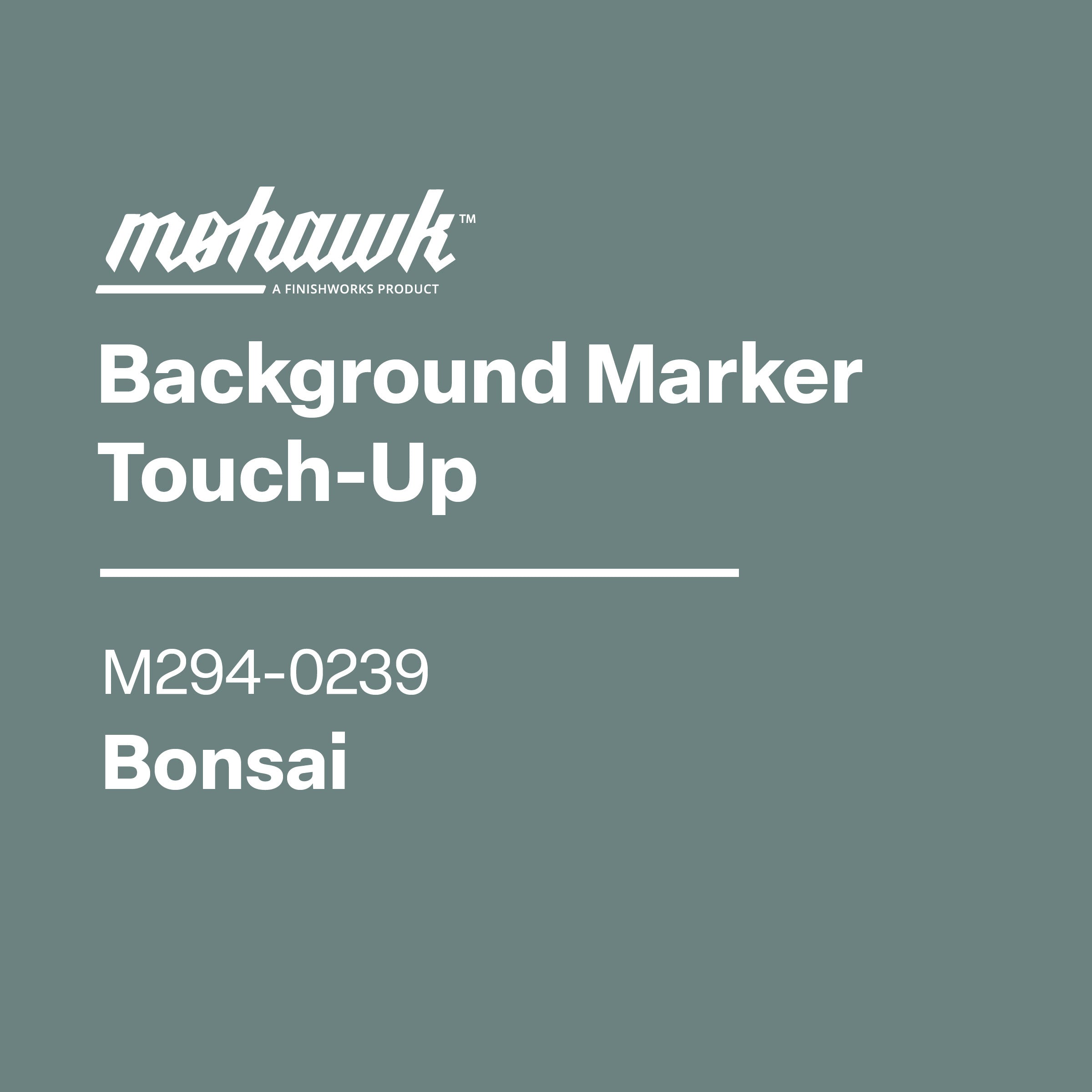 Mohawk Bonsai Background Touch-Up Marker for wood repair