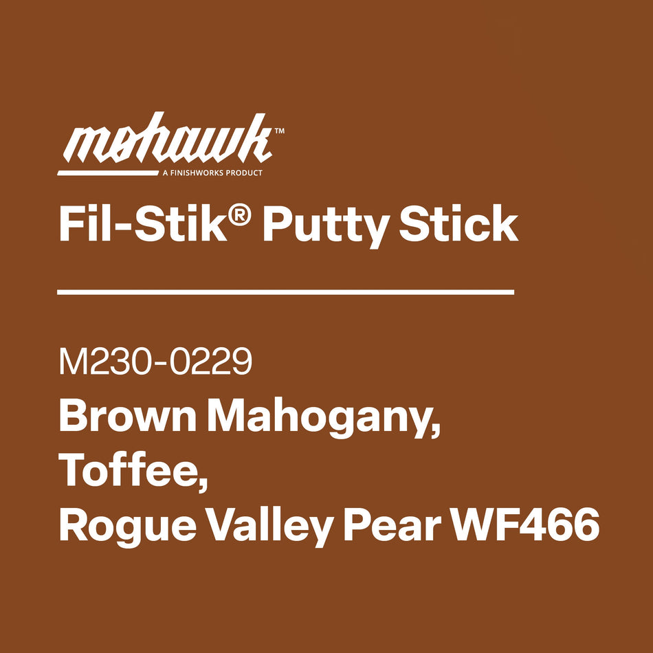 Mohawk M230-0229 Brown Mahogany furniture scratch and nick touch-up stick