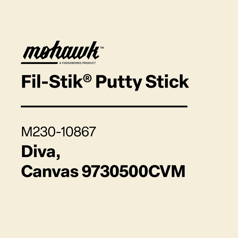 Mohawk M230-10867 Diva Canvas furniture scratch and nick touch-up stick