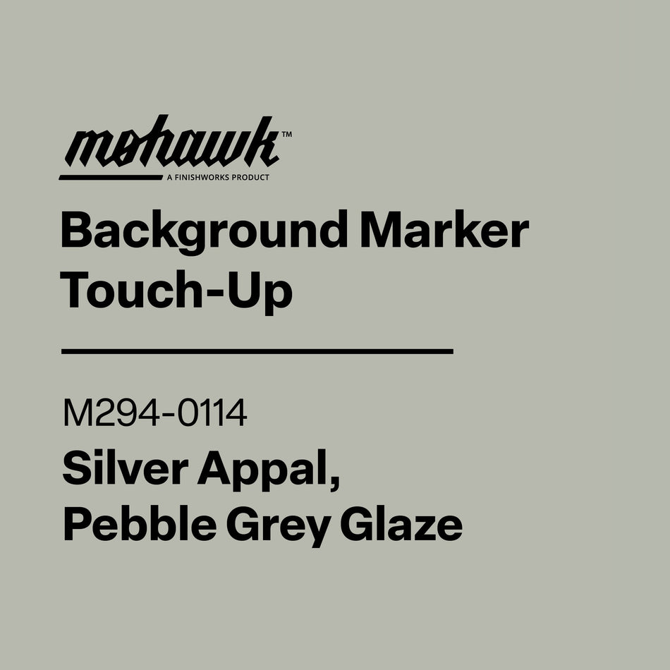 Mohawk M294-0114 Pebble Silver Appal Grey furniture touch-up marker for scratches