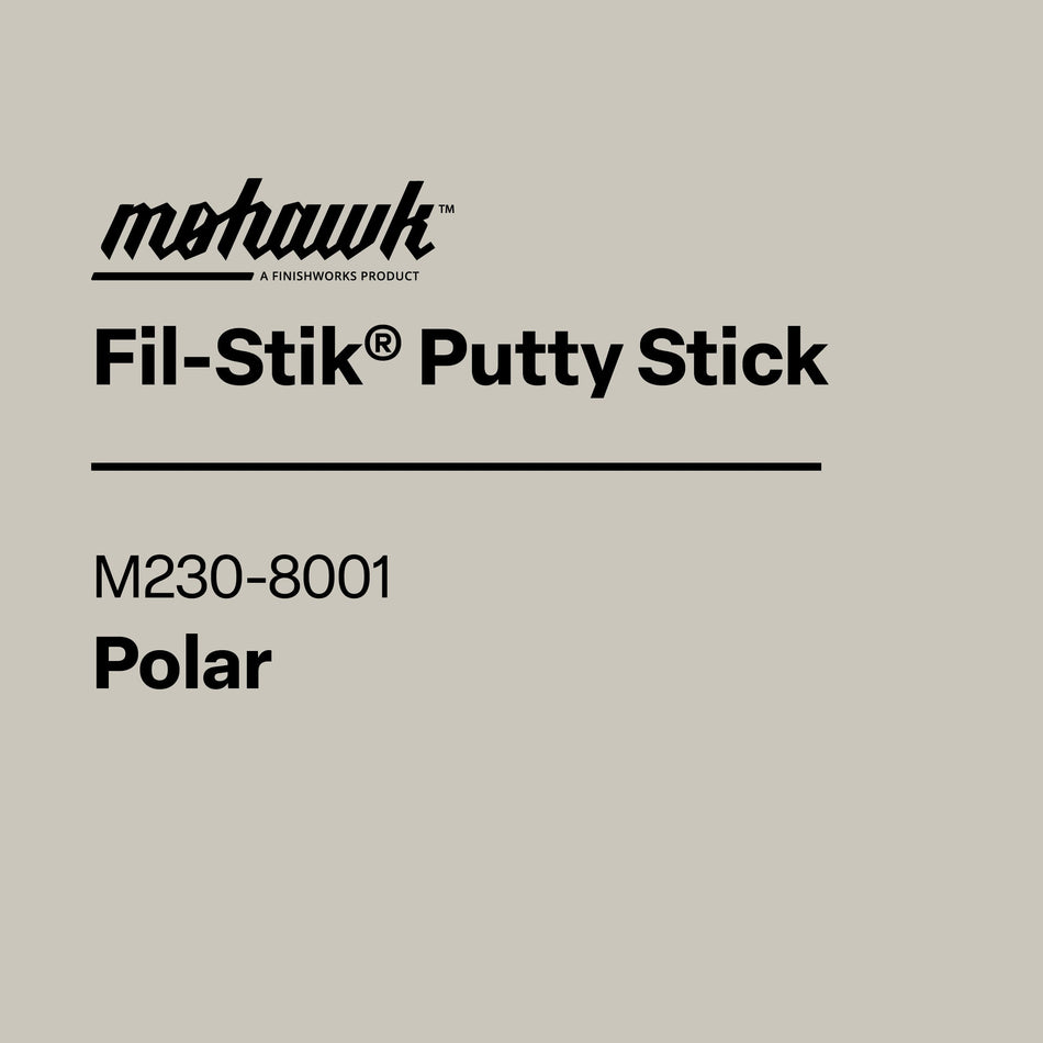 Mohawk M230-8001 Polar furniture touch-up filler stick