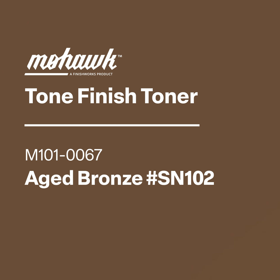Mohawk Tone Finish Toner Aged Bronze #Sn102