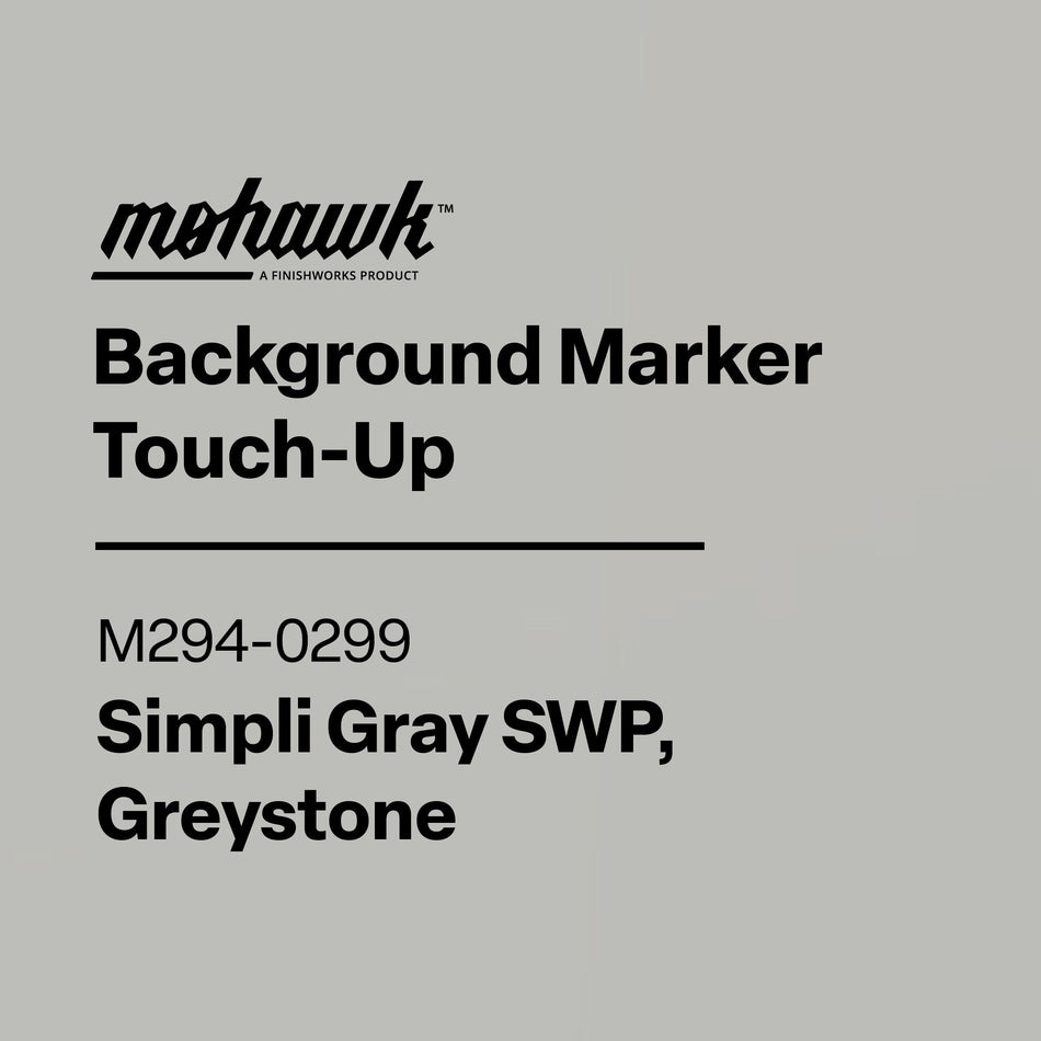 Mohawk Background Marker Touch-Up label on a gray background