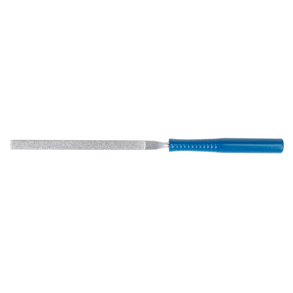 Norton0.055 x 0.190 x 2-3/4 x 5-3/4 In. Diamond Electroplated Flat File w/Handle 100/120 Grit 66260391729 1 EA