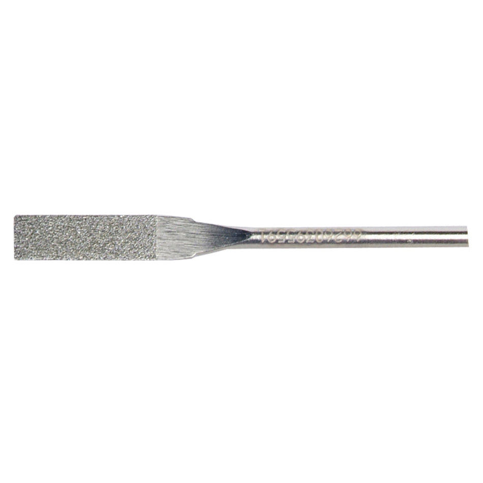 Norton0.203 x 0.078 x 5/8 x 1/8 x 2 In. Diamond Electroplated Machine File 100/120 Grit 66260395591 1 EA