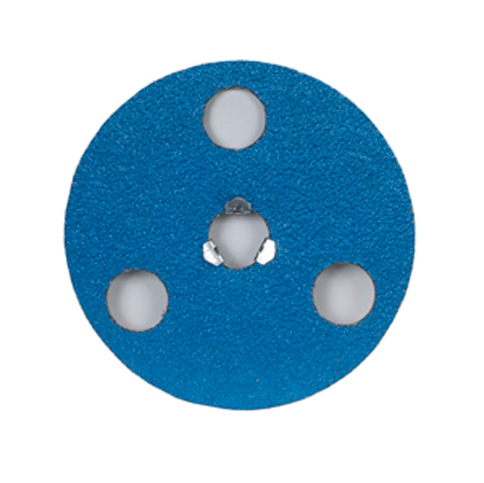 Norton BlueFire AVOS 5 in BlueFire AVOS Fiber Quick-Change Disc Speed-Lok 24 Grit F826P Zirconia Alumina 66261126556 10 EA