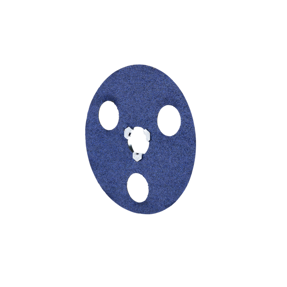 Norton BlueFire AVOS 4-1/2 in BlueFire AVOS Fiber Quick-Change Disc Speed-Lok 50 Grit F826P Zirconia Alumina 66261129720 10 EA