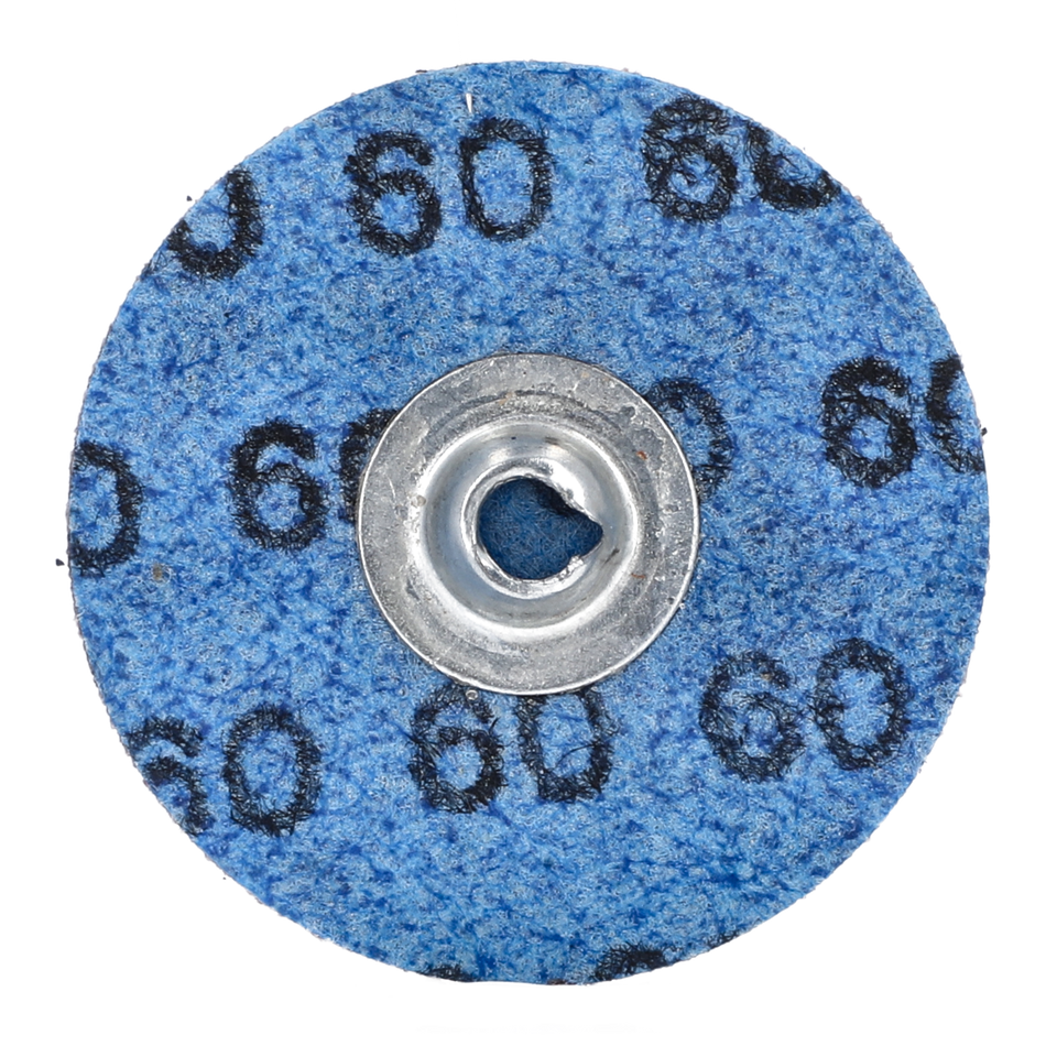 Norton BlueFire 2 in BlueFire Cloth Quick-Change Disc TS (Type II) P60 Grit R860 Zirconia Alumina 66261138634 25 EA