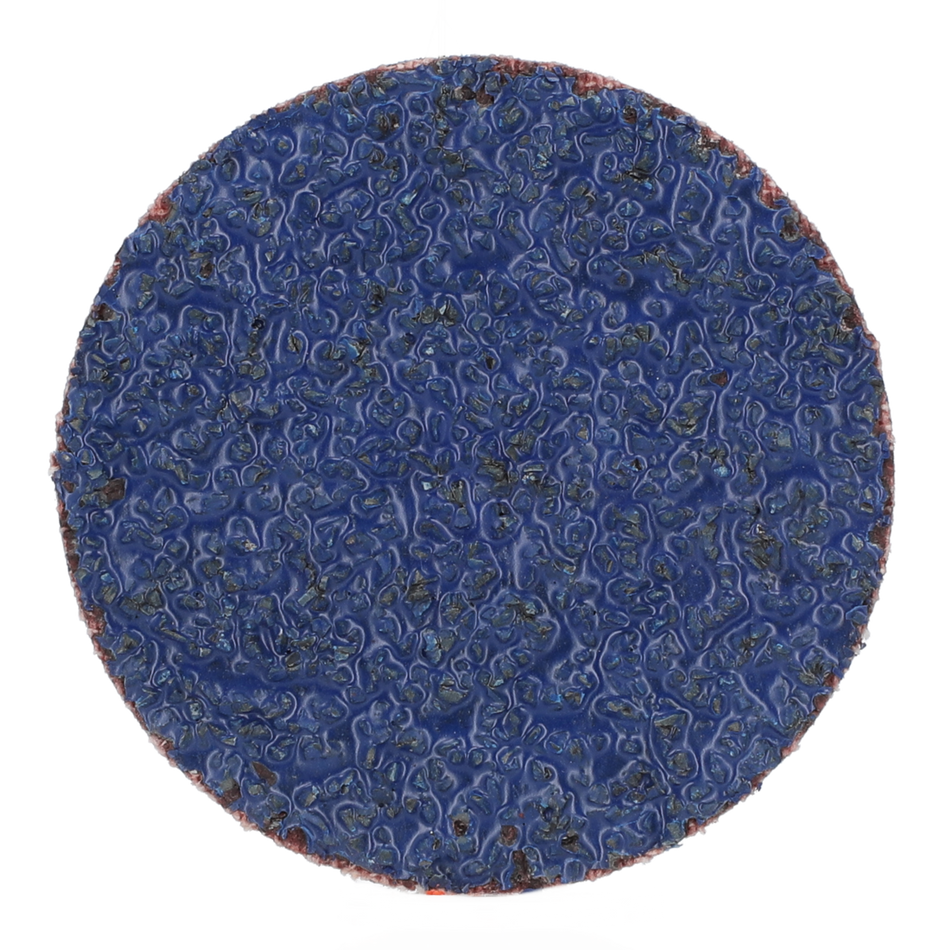 Norton BlueFire 2 in BlueFire Cloth Quick-Change Disc TS (Type II) 24 Grit R884P Zirconia Alumina 66261138638 25 EA