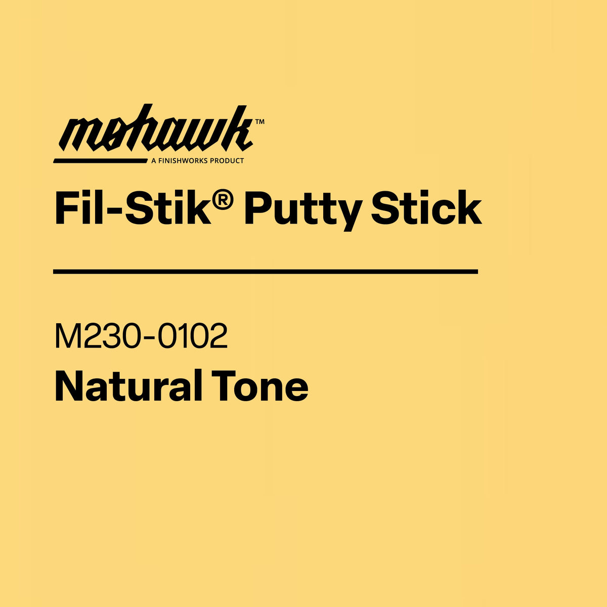 Mohawk M230-0102 Natural Tone furniture scratch and nick touch-up stick