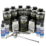 U-Pol Raptor Toyota White Bedliner Kit with Spray Gun